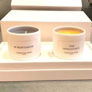 DIOR candle gift set